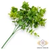 Kép 3/4 - Mű zöld ráncos törpebors csokor 5 szál 38 cm - zöld hátul