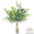 Kép 4/4 - Mű zöld ráncos törpebors csokor 5 szál 38 cm - hamvas álló