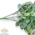 Kép 2/4 - Mű zöld cissus rotundifolia csokor 7 szál 37 cm - barna közeli