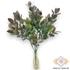 Kép 4/4 - Mű zöld közönséges mirtusz csokor 7 szál 35 cm - bíbor álló