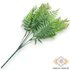 Kép 3/3 - Mű zöld tőzegpáfrány bokor 7 szál 40 cm - világoszöld hátul