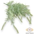 Kép 1/4 - Mű zöld gyopáros üröm csokor 6 szál 44 cm - hamvas szemből