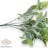 Kép 2/3 - Mű zöld senega polygala csokor 5 szál 30 cm - törtfehér oldalt