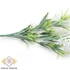 Kép 2/3 - Mű zöld bugás veronika csokor 7 szál 34 cm - fehér közeli