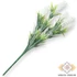 Kép 3/3 - Mű zöld bugás veronika csokor 7 szál 34 cm - fehér hátul