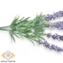 Kép 3/4 - Mű zöld lila gyujtoványfű csokor 7 szál 38 cm - lila közeli