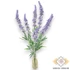 Kép 2/4 - Mű zöld lila gyujtoványfű csokor 7 szál 38 cm - lila álló