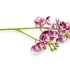 Kép 2/3 - Mű lepke orchidea szál gumibevonatos kicsi 60 cm - erikaviola közeli