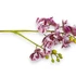 Kép 2/3 - Mű lepke orchidea szál gumibevonatos kicsi 60 cm - bordó pöttyös közeli