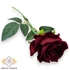 Kép 3/4 - Mű bársony rózsaszál 50 cm - bordó ferde