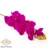 Kép 1/3 - Mű gumibevonatos phalaenopsis szál 98 cm - magenta szemből