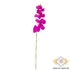 Kép 3/3 - Mű gumibevonatos phalaenopsis szál 98 cm - magenta álló