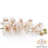 Kép 2/3 - Mű gumibevonatos phalaenopsis szál 98 cm - barna cirmos közeli