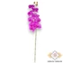 Kép 3/3 - Mű gumibevonatos phalaenopsis szál 98 cm - ciklámen álló