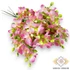 Kép 3/4 - Mű illatos jezsámen köteg 6 szál selyem 29 cm - pink cirmos ferde