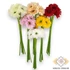 Kép 2/2 - Mű gerbera köteg 6 szál selyem 50 cm váltó