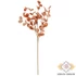 Kép 3/3 - Mű eukaliptusz ág közepes selyem 68 cm - korall álló