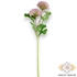 Kép 3/3 - Mű zöld gömb dália szál 52 cm - erikaviola álló