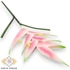 Kép 1/3 - Mű heliconia psittacorum szál gumi 88 cm - rózsaszín szemből