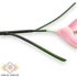 Kép 2/3 - Mű heliconia psittacorum szál gumi 88 cm - rózsaszín közeli