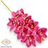 Kép 1/3 - Mű csónakorchidea szál nagy polifoam 74 cm - pink szemből