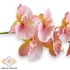 Kép 2/3 - Mű fodros phalaenopsis szál bevonatos 96 cm - rózsaszín közeli