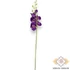 Kép 3/3 - Mű pillangó orchidea szál szatén 89 cm - püspöklila álló