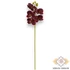 Kép 3/3 - Mű fodros orchidea szál polifoam 66 cm - bordó álló