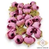 Kép 2/2 - Mű boglárka fej selyem közepes 4 cm 24 db - pink-bíbor összes