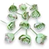Kép 1/4 - Mű mini echeveria pallida csomag 12 db gumi 10 cm - hamvas mind