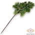 Kép 3/4 - Mű zöld libanoni cédrus ág 38 cm - zöld hátul