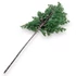 Kép 3/4 - Mű zöld boróka ág 65 cm - havas hátul
