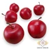 Kép 1/3 - Mű alma csomag közepes 6 db hungarocell 6 cm - piros mind