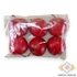Kép 3/3 - Mű alma csomag közepes 6 db hungarocell 6 cm - piros csomag