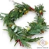 Kép 1/3 - Mű vegyes fenyő girland gumi 186 cm - zöld szemből