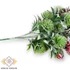Kép 2/3 - Mű zöld bojtorjános koldustetű csokor 5 szál 30 cm - havas közeli