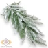 Kép 1/4 - Mű zöld araukária szál futó 73 cm - havas szemből