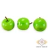 Kép 1/2 - Mű alma kicsi hungarocell 3 cm - világoszöld szemből