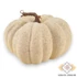 Kép 3/3 - Mű cucurbita maxima bevonatos 23 cm - krém oldalt